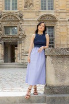 Petite-and-so-what-robe-maille-rayure-fluide-femme-petite-aimee