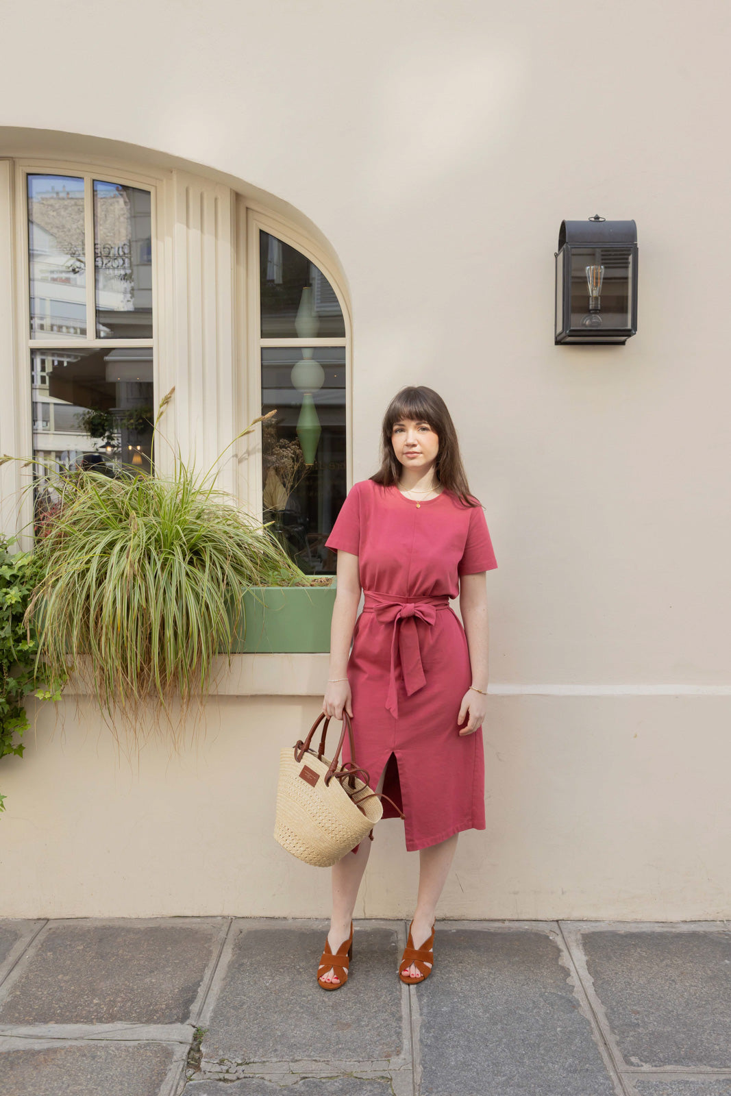 Petite-and-so-what-robe-stevie-tee-shirt-fuschia-rose-femme-petite