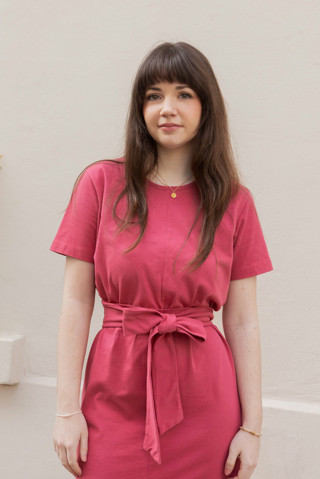 Petite-and-so-what-robe-stevie-tee-shirt-fuschia-rose-femme-petite
