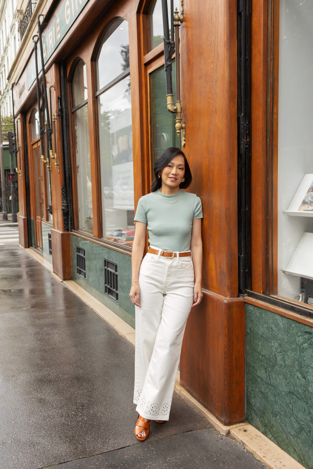 Petite-and-so-what-jean-large-ecru-femme-petite-broderie-audrey