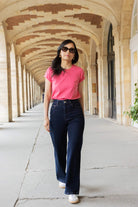 Petite-and-so-what-tee-shirt-rose-femme-petite-fuchsia-coton-col-rond-norah