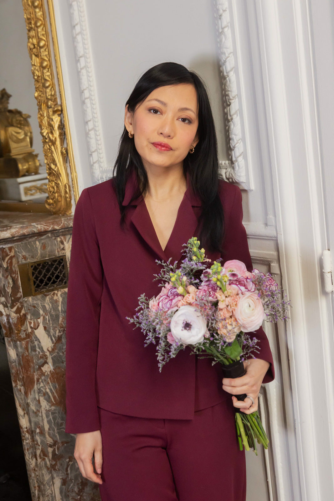 Petite-and-so-what-veste-costume-bordeaux-courte-femme-petite-apolline