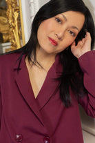 Petite-and-so-what-veste-costume-bordeaux-courte-femme-petite-apolline