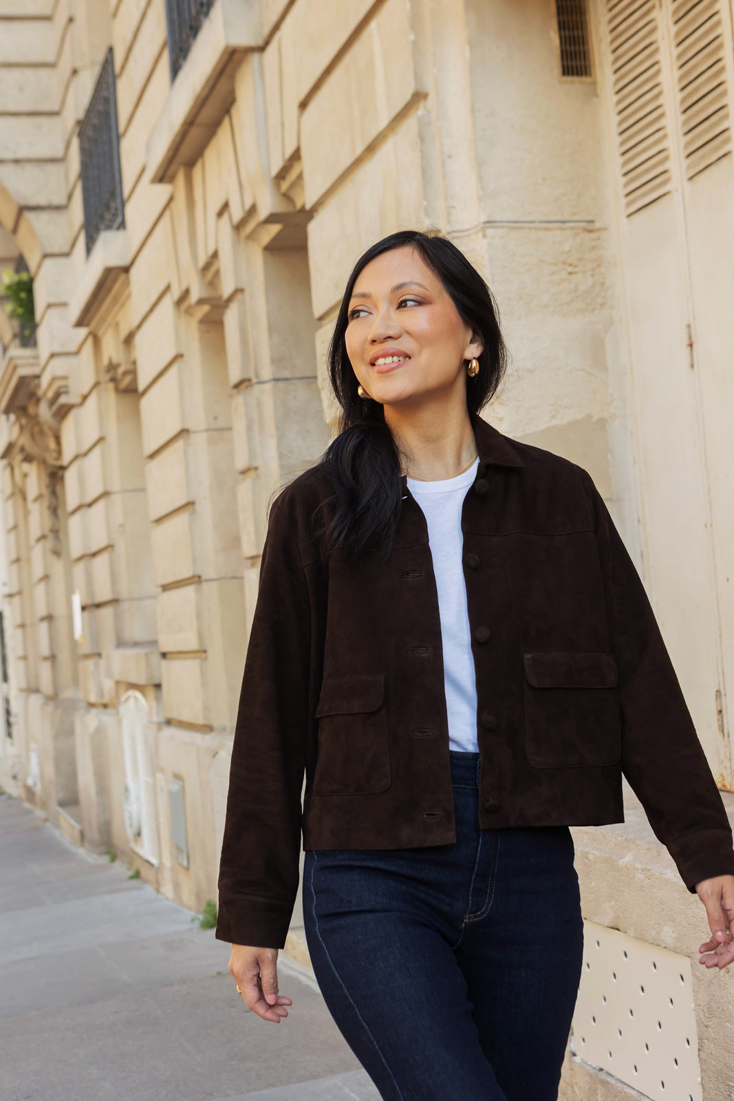 Petite-and-so-what-veste-daim-chocolat-marron-femme-petite