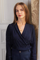 Blouse Estelle - marine - Petite and So What