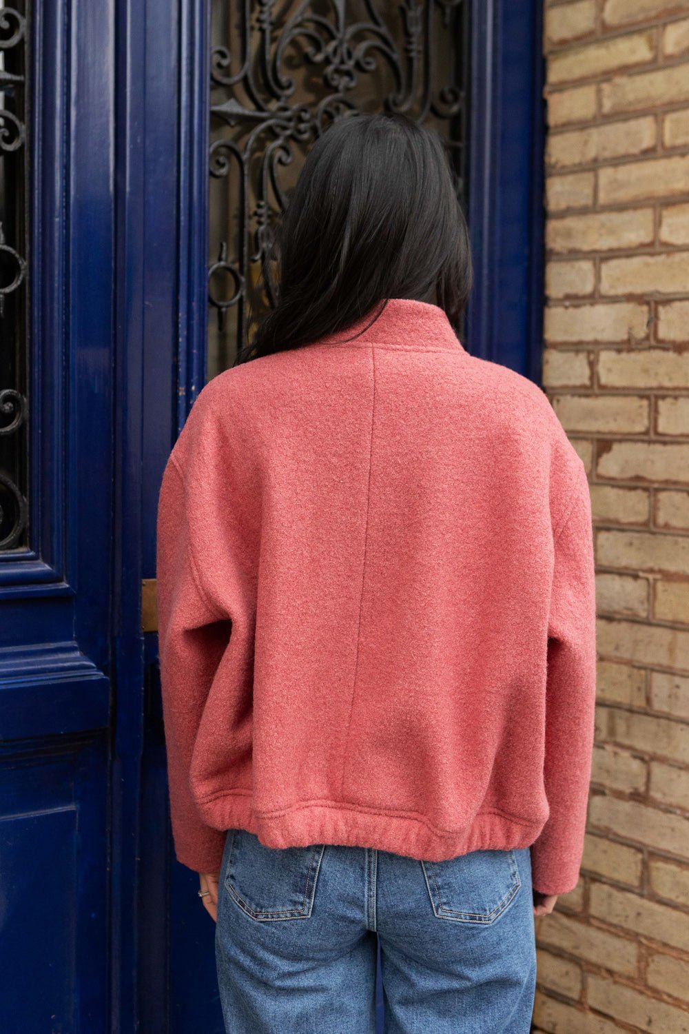 Bomber Drew - vieux rose - Petite and So What