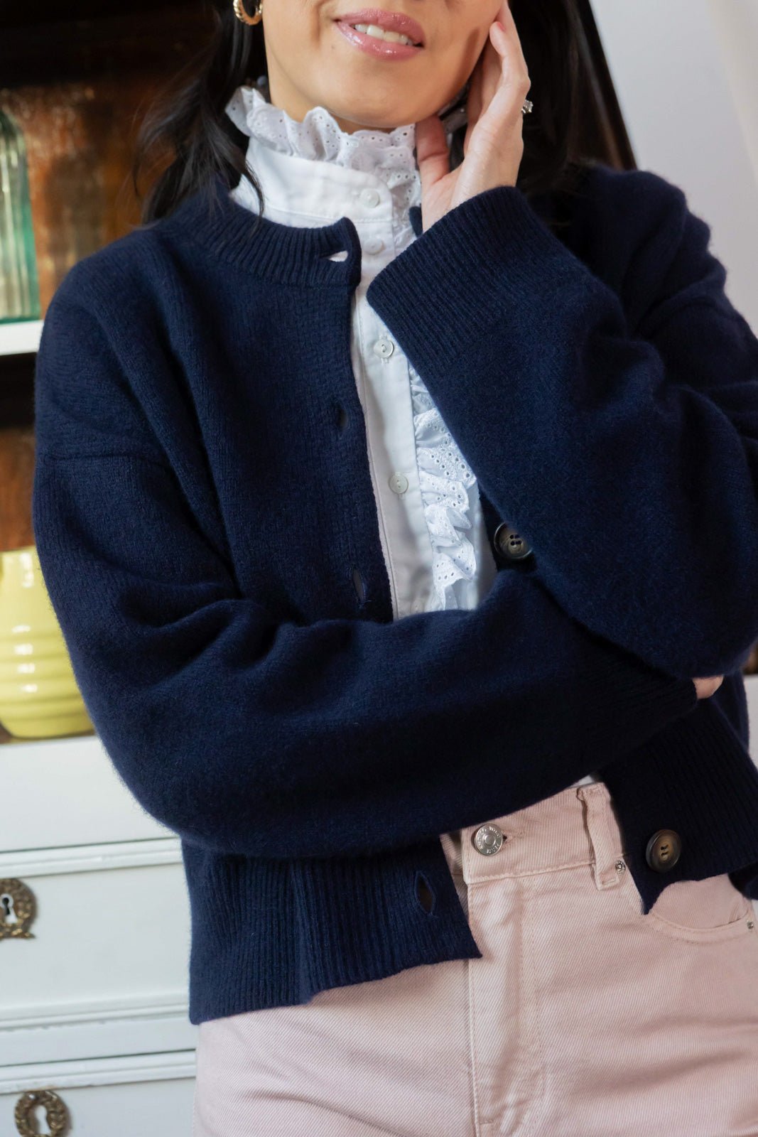 Cardigan Chloé - marine - Petite and So What