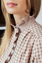 Chemise Isabelle - carreaux - Petite and So What