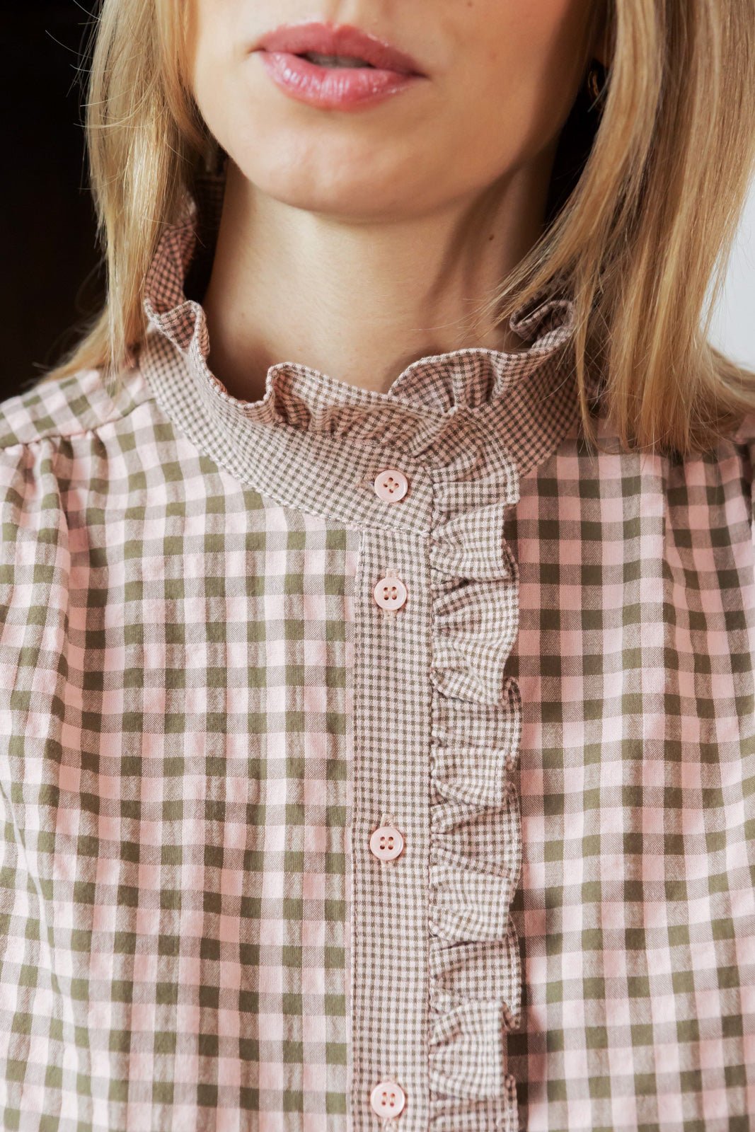 Chemise Isabelle - carreaux - Petite and So What