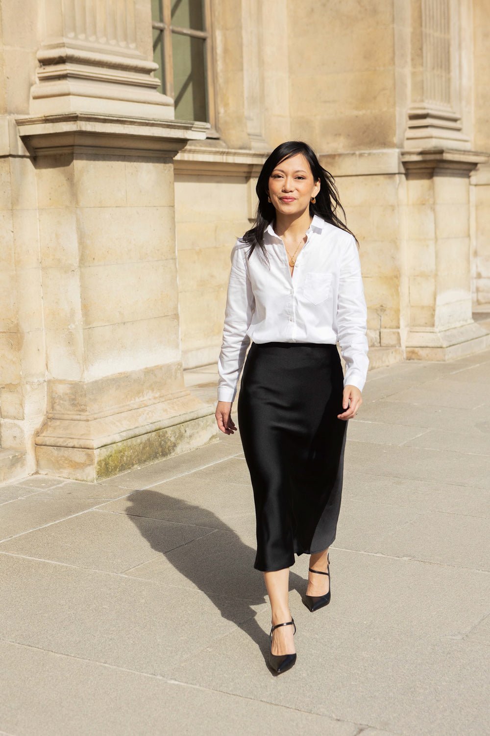 Sarah shirt - white - Petite and So What