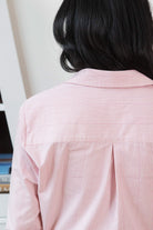 Chemise Sarah - rayures roses - Petite and So What