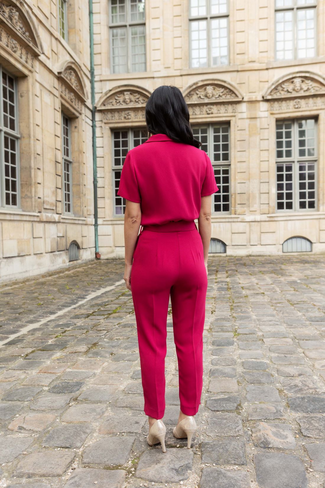 Combinaison Juliette - cerise - Petite and So What