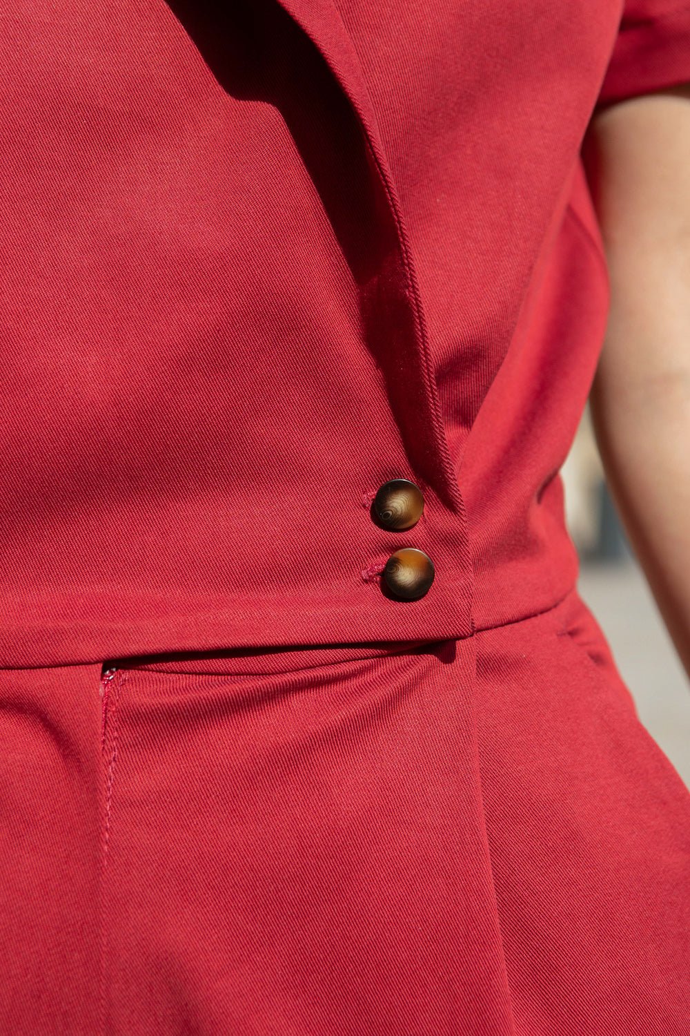 Combinaison Kelly - rouge - Petite and So What
