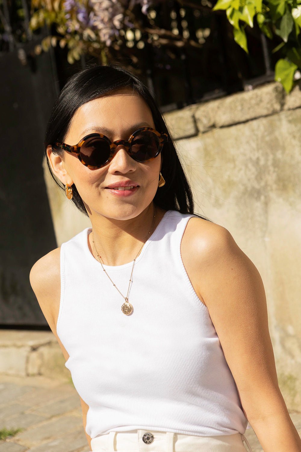 Joyce tank top - white - Petite and So What