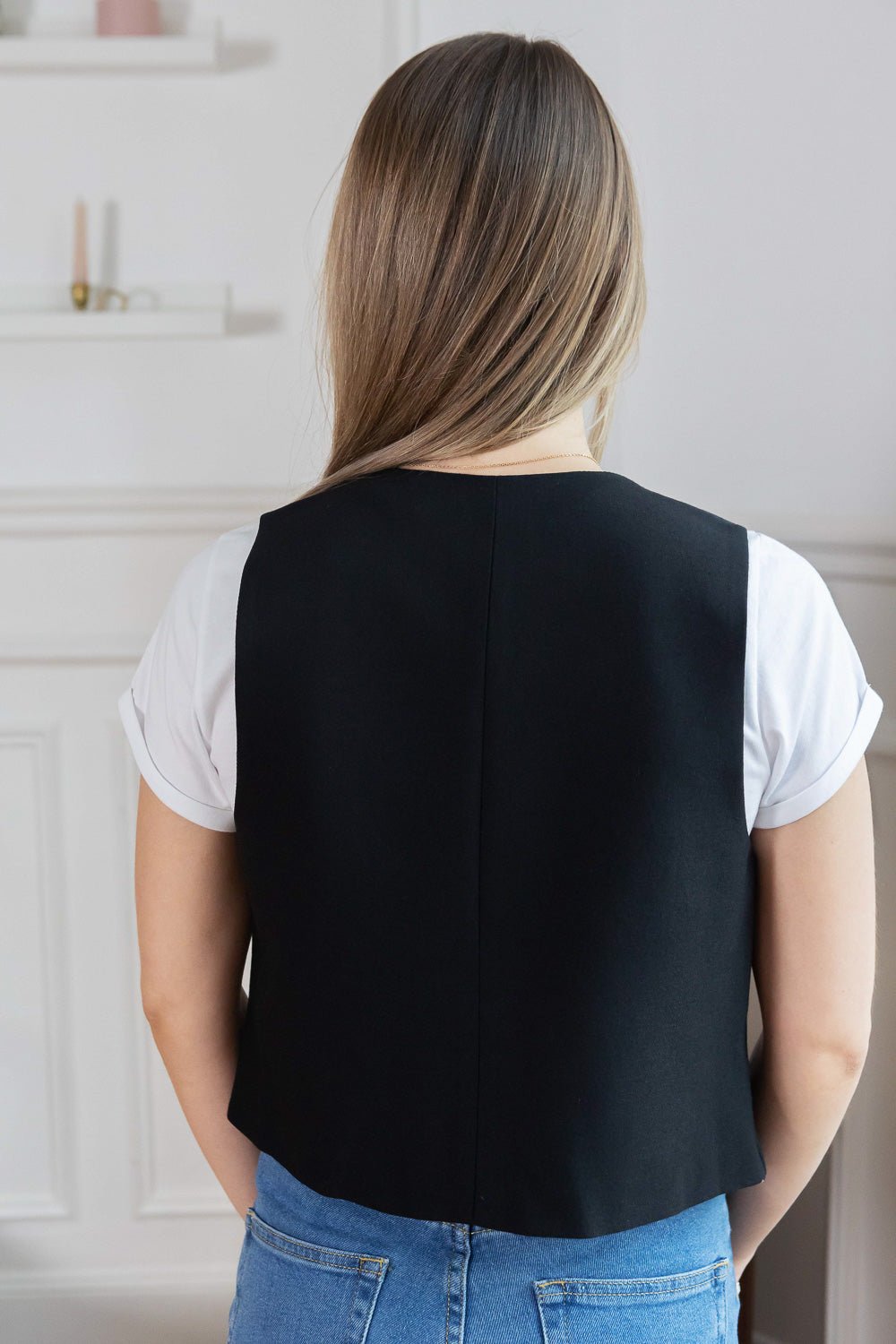 Gilet Junko - noir - Petite and So What