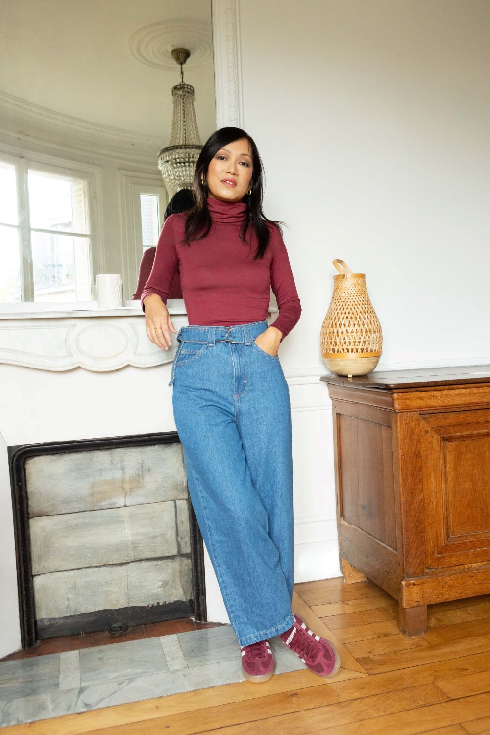 Jean ballon Natalia - bleu denim - Petite and So What