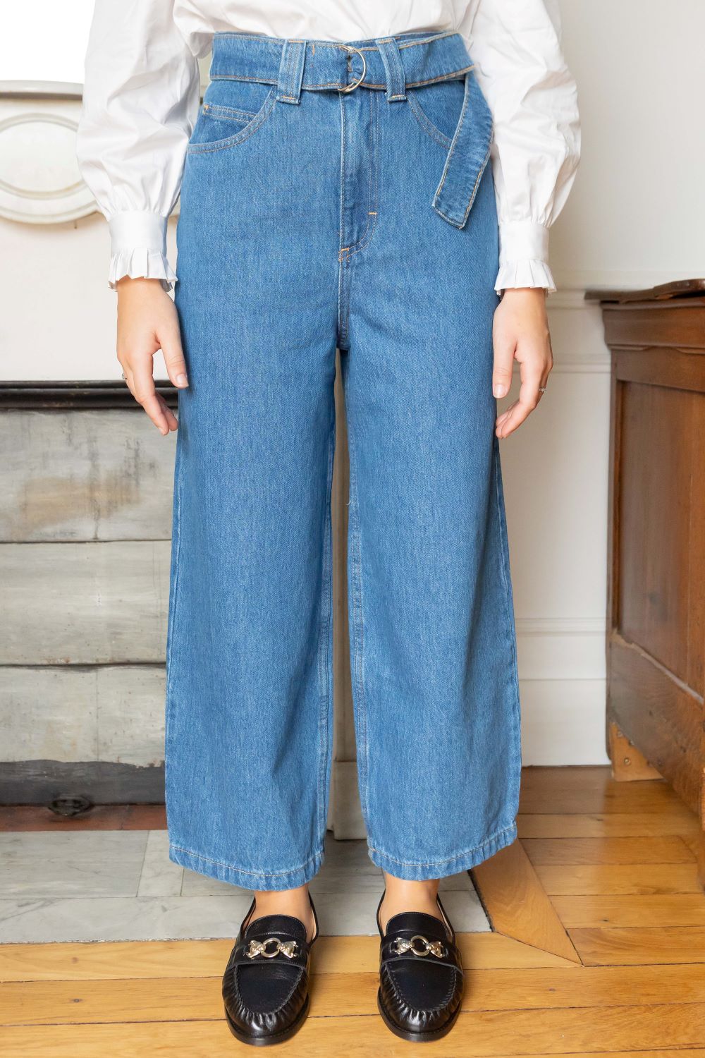 Jean ballon Natalia - bleu denim - Petite and So What