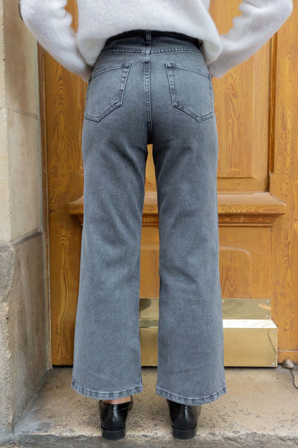 Audrey wide jeans - grey - Petite and So What