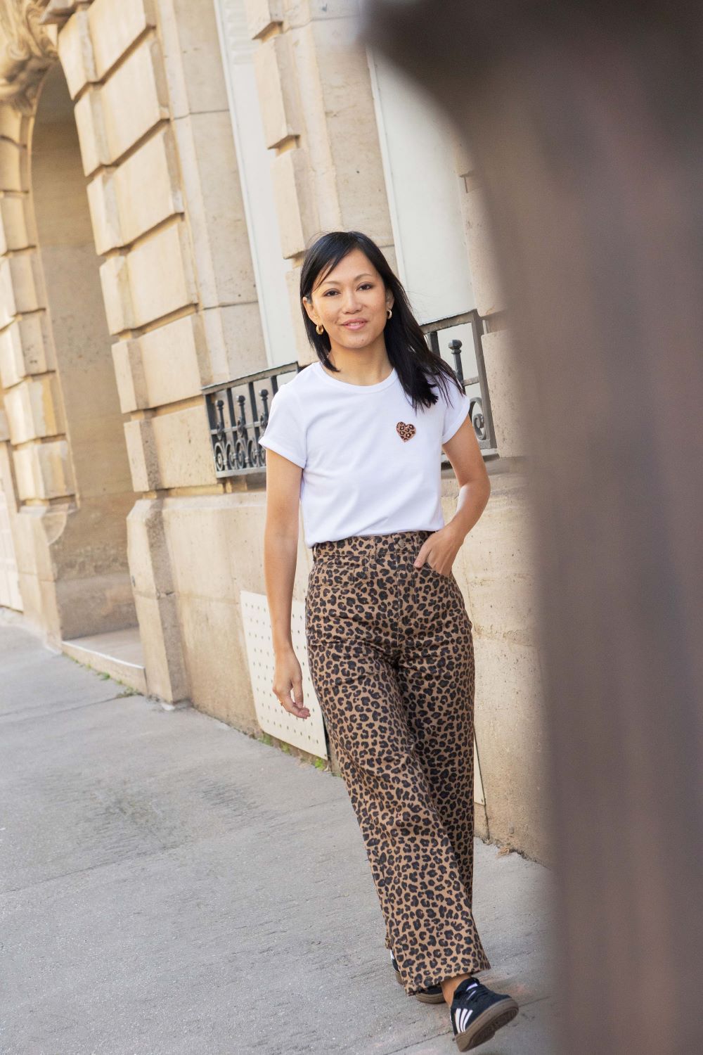 Carly wide jeans - leopard - Petite and So What