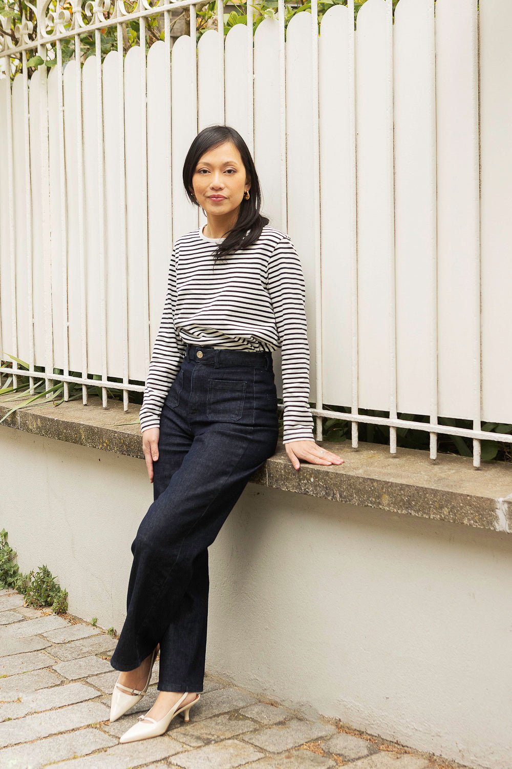 Joan wide jeans - raw blue - Petite and So What