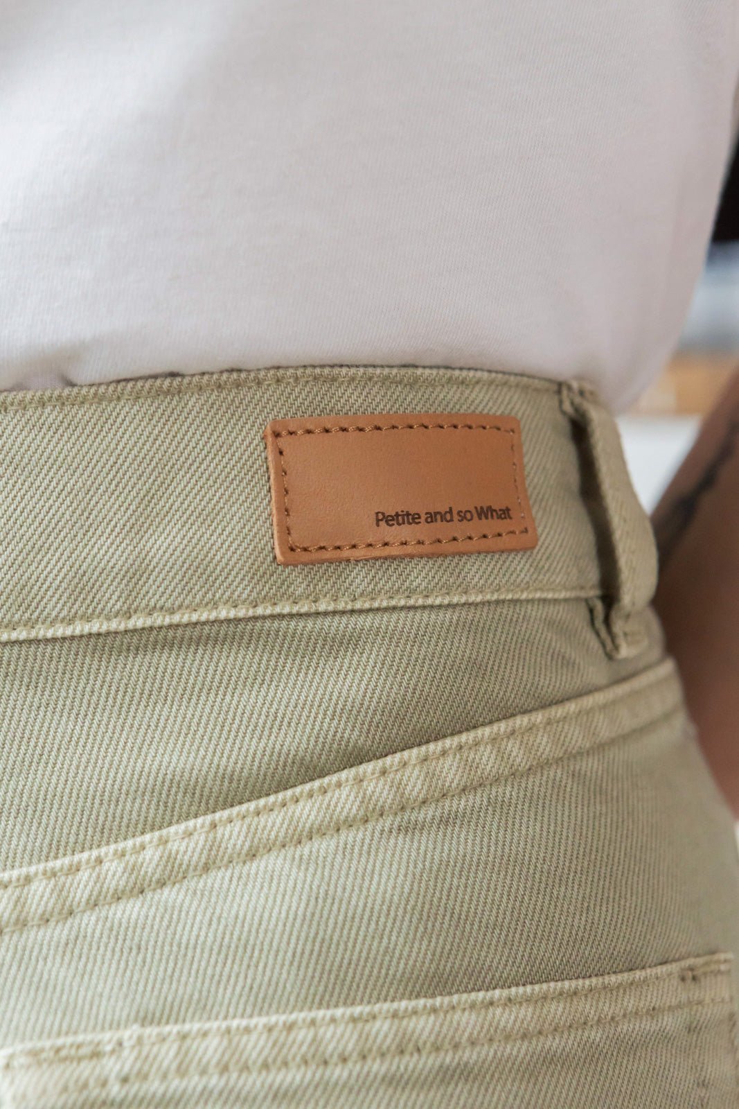 Jean wide Pauline - kaki - Petite and So What