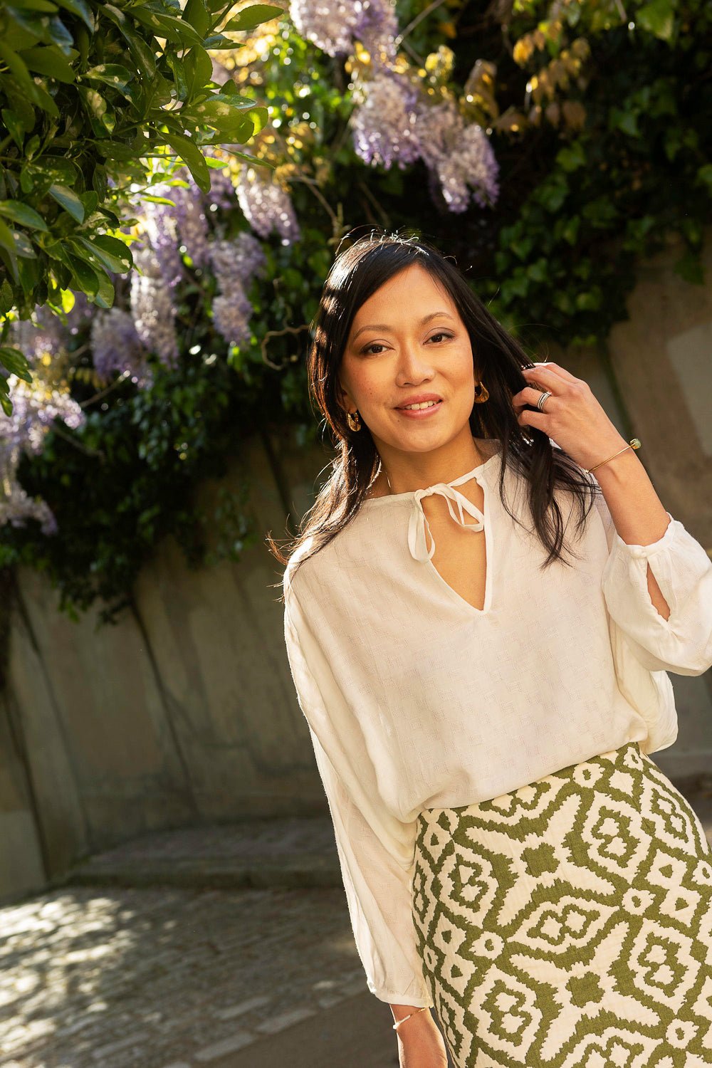 Jupe Eva jacquard matelassé 30