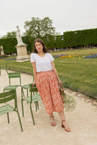 Jupe Mélanie - fleuri - Petite and So What