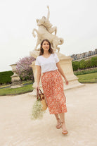 Jupe Mélanie - fleuri - Petite and So What