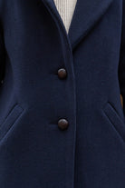 Françoise coat - navy blue - Petite So What