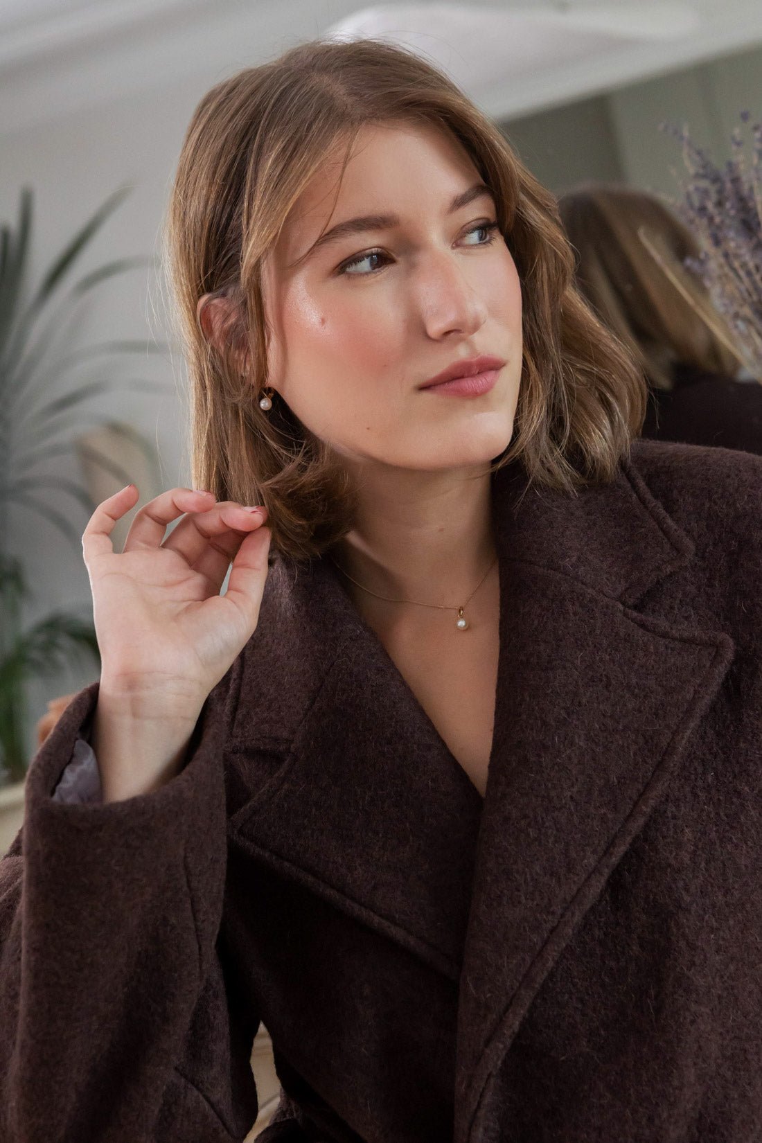 Yoko coat - chocolate - Petite and So What