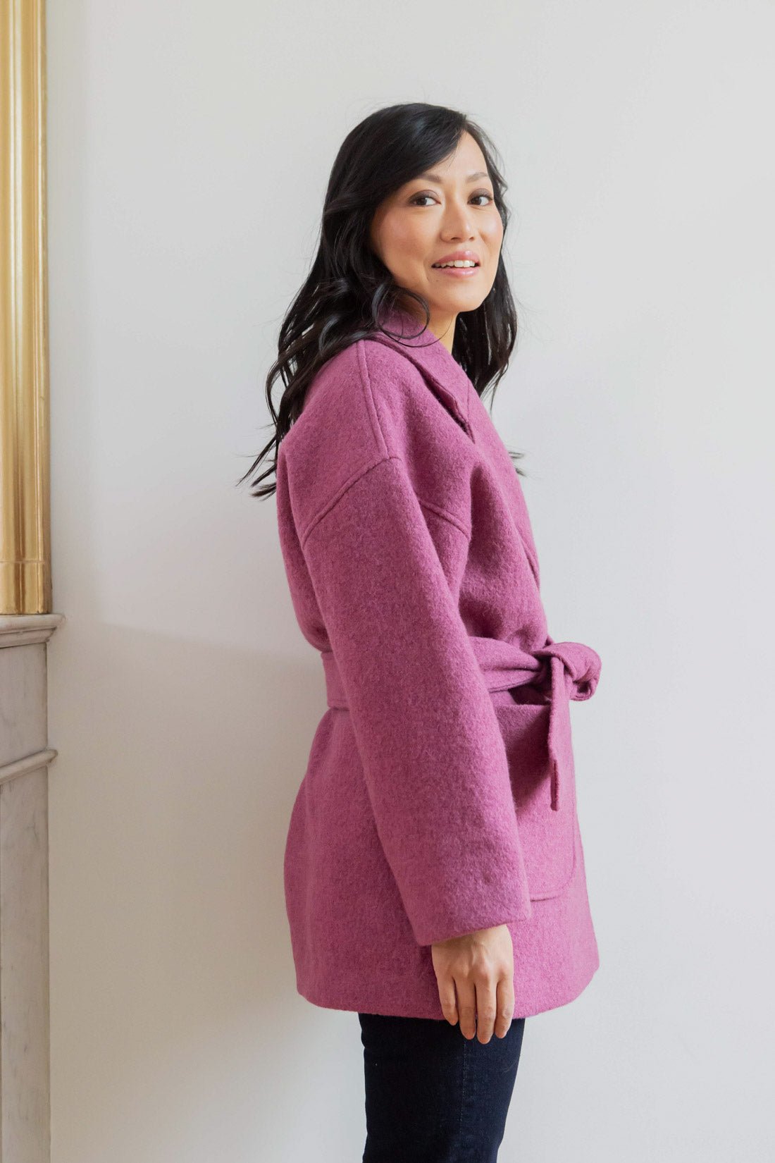 Manteau Yoko - lilas - Petite and So What