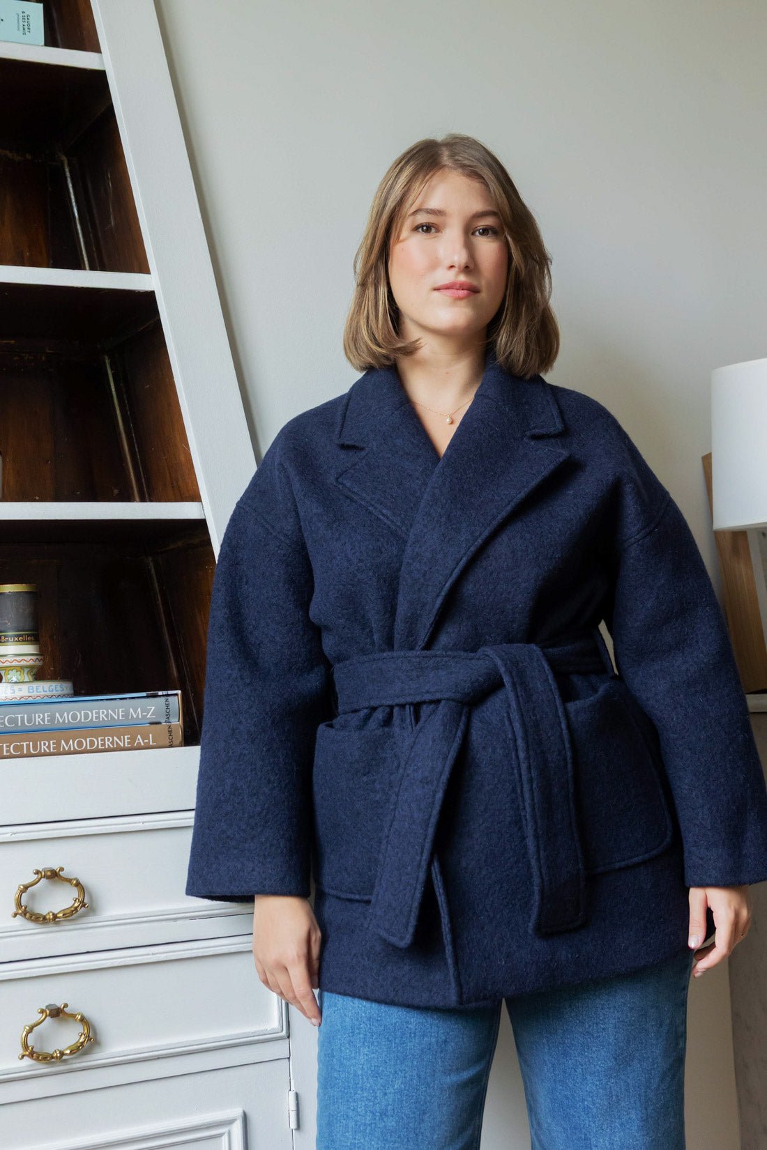 Yoko coat - navy - Petite and So What
