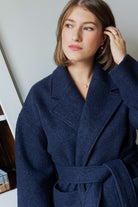 Manteau Yoko - marine - Petite and So What