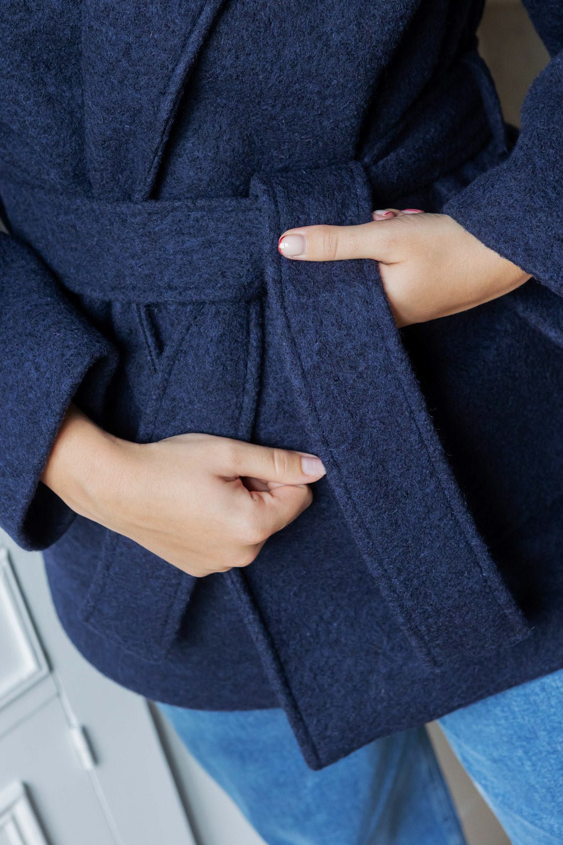 Yoko coat - navy - Petite and So What