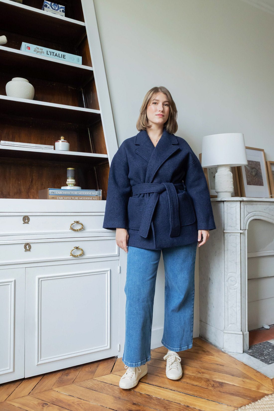 Yoko coat - navy - Petite and So What