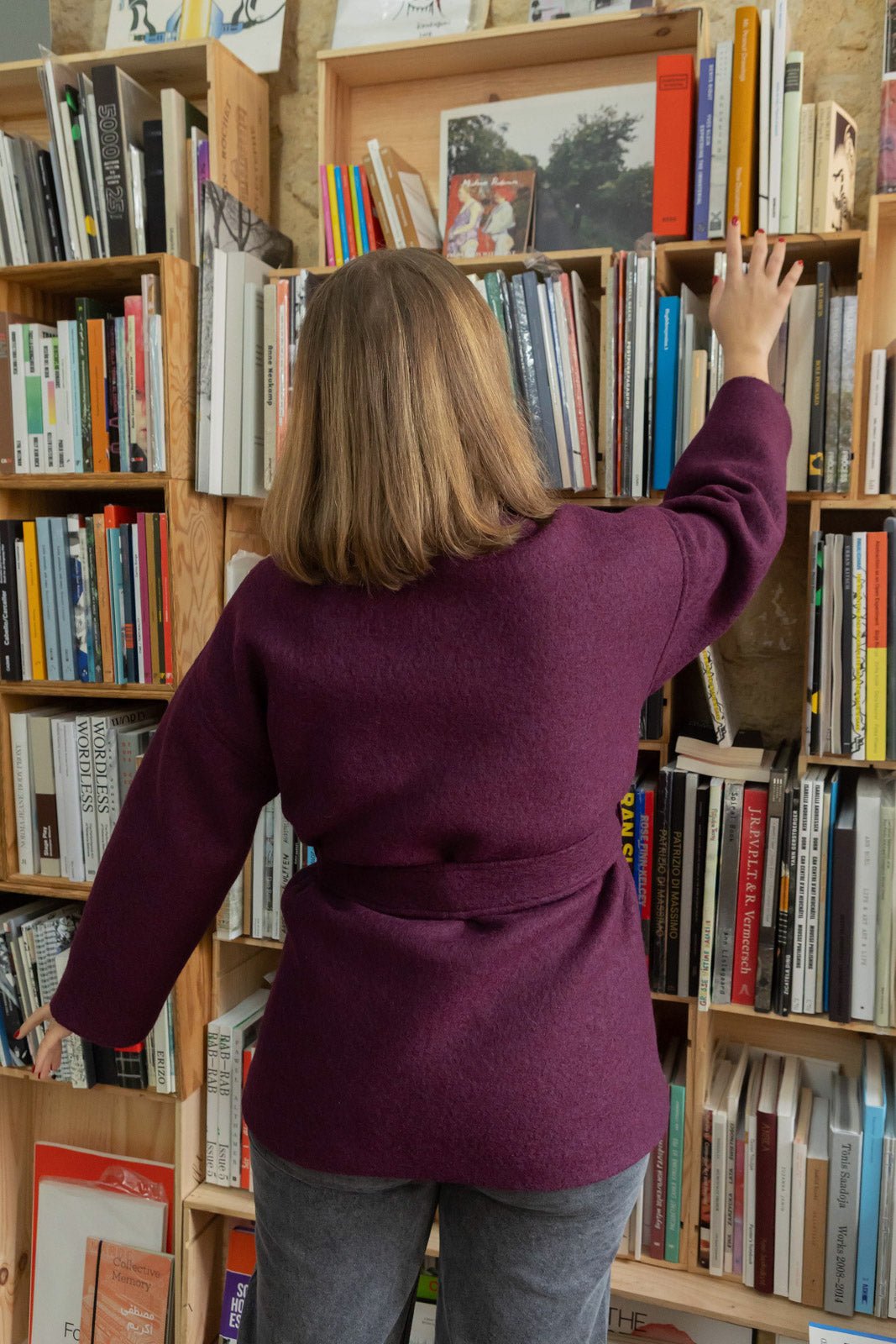 Manteau Yoko - prune - Petite and So What