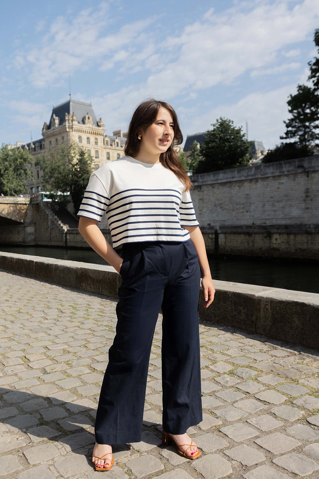 Marinière Quan - marine - Petite and So What