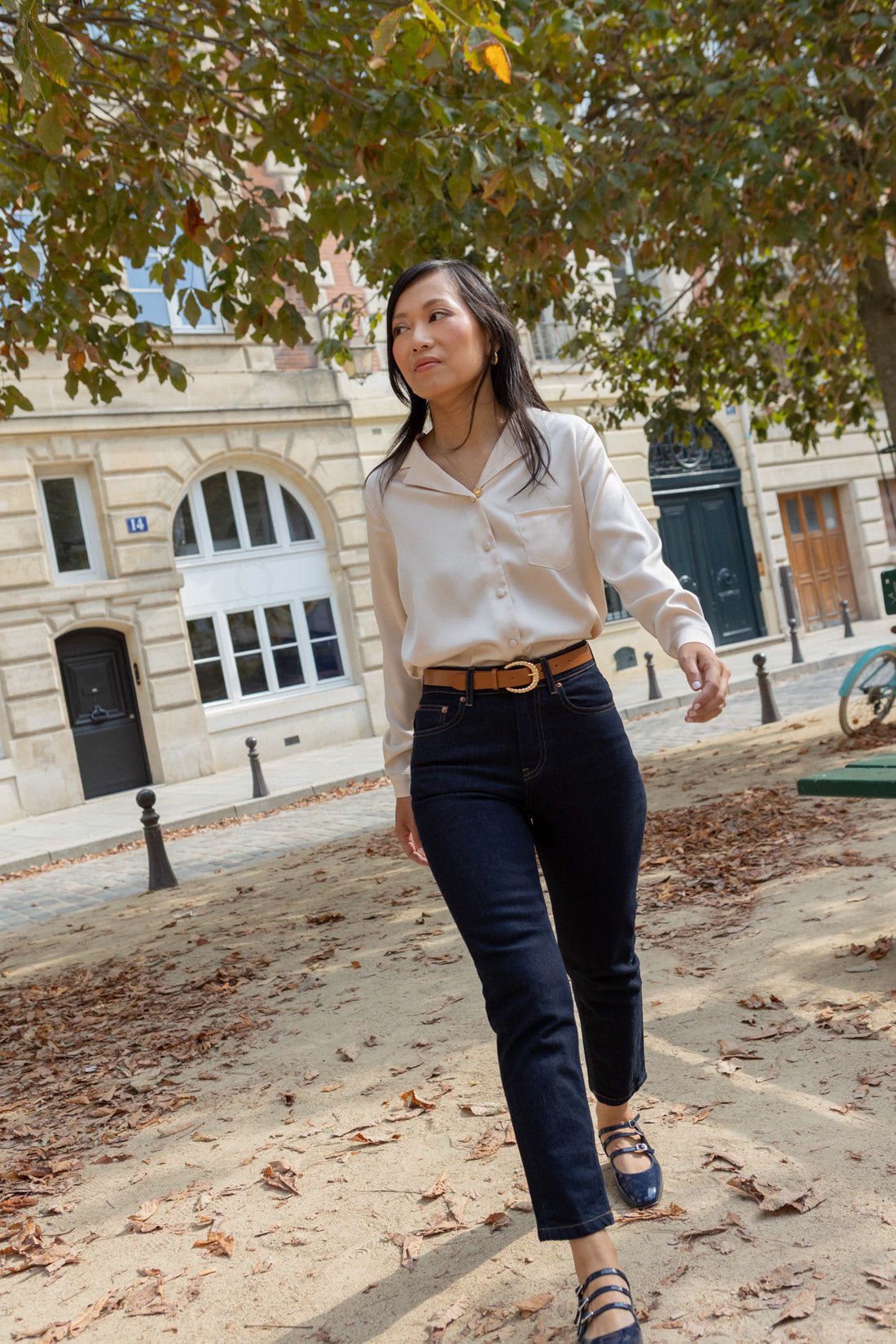 Mom Alice jeans - raw blue - Petite and So What