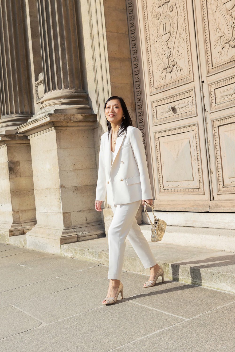 Pantalon Greta - écru - Petite and So What