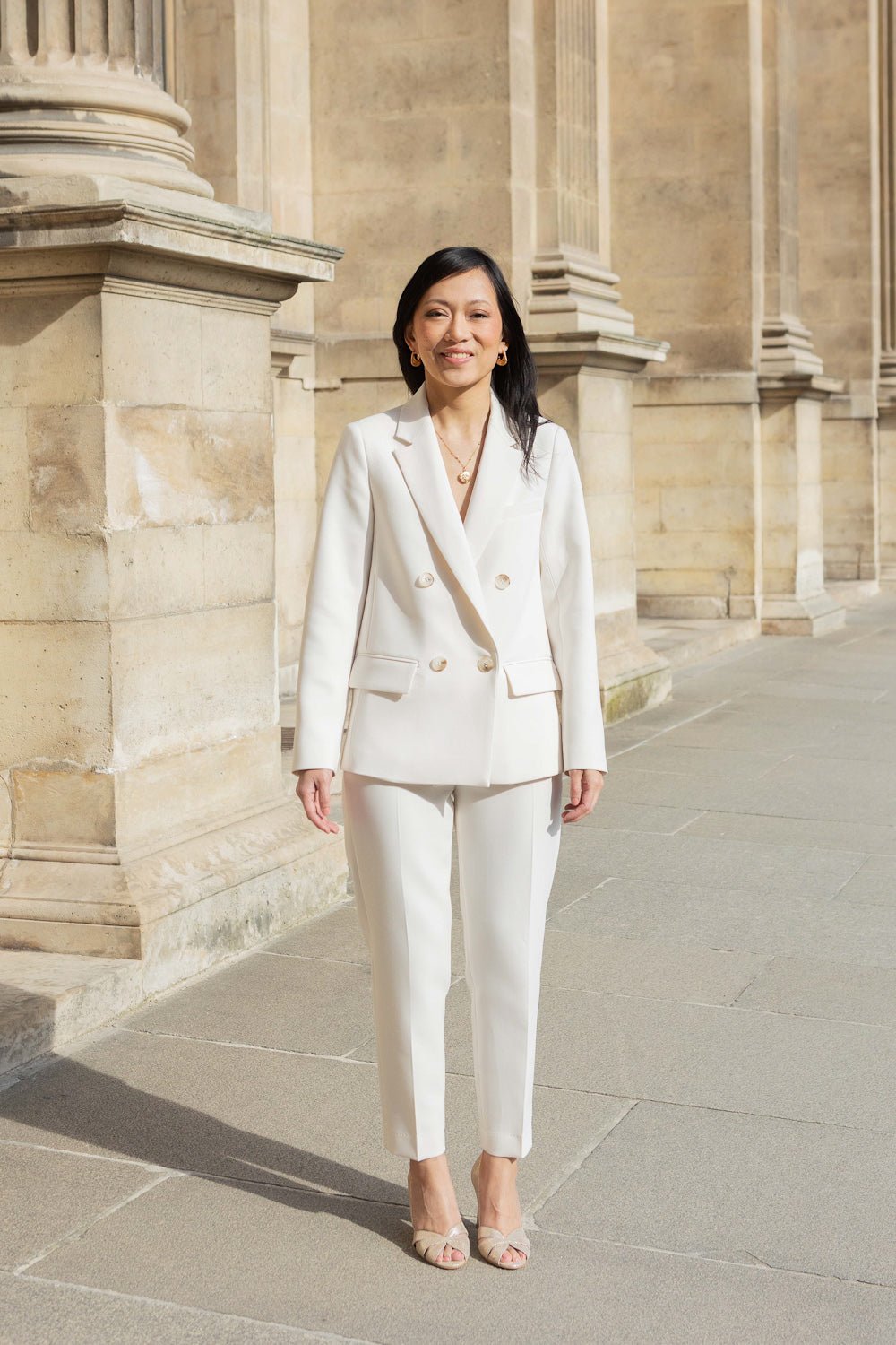 Pantalon Greta - écru - Petite and So What