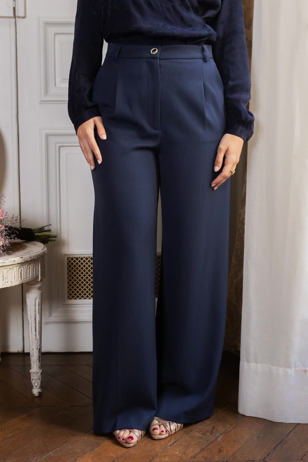 Pantalon Lucy - marine - Petite and So What