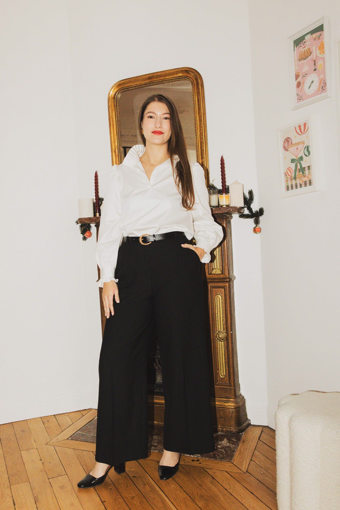 Lucy pants - black | Petite women's wide-leg pants - Petite Lucy pants - black | Petite women's wide-leg pants - Petite