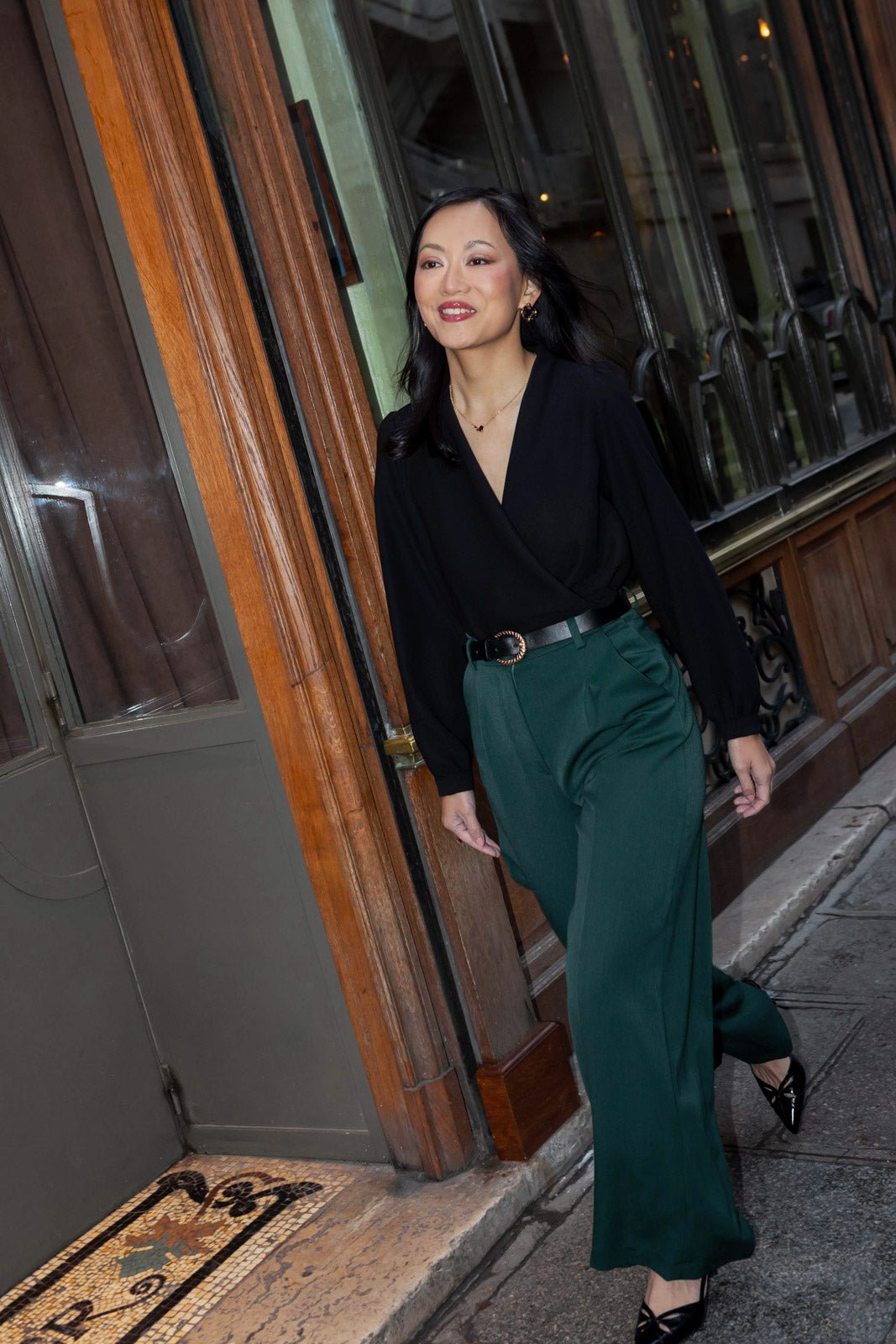 Lucy pants - pine green - Petite So What