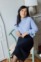 Pull Ilona - bleu lilas - Petite and So What