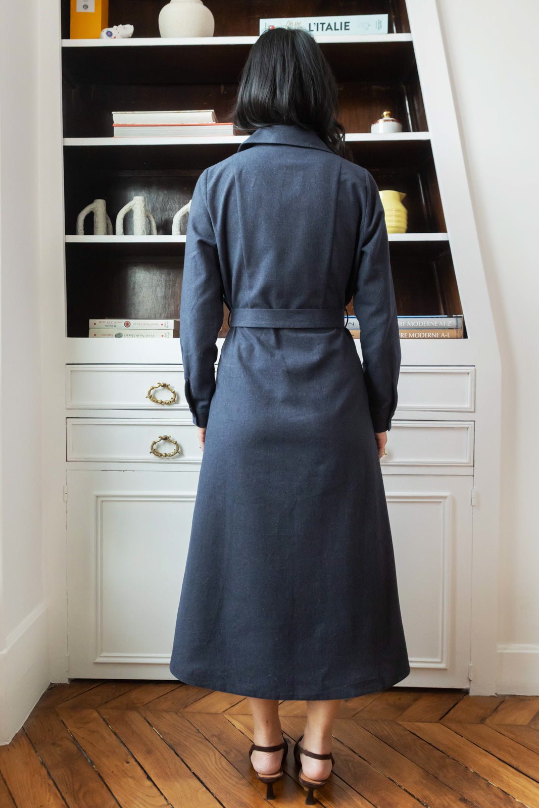 Robe Maria - bleu marine - Petite and So What