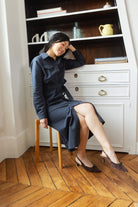 Maria Dress - Navy Blue - Petite So What