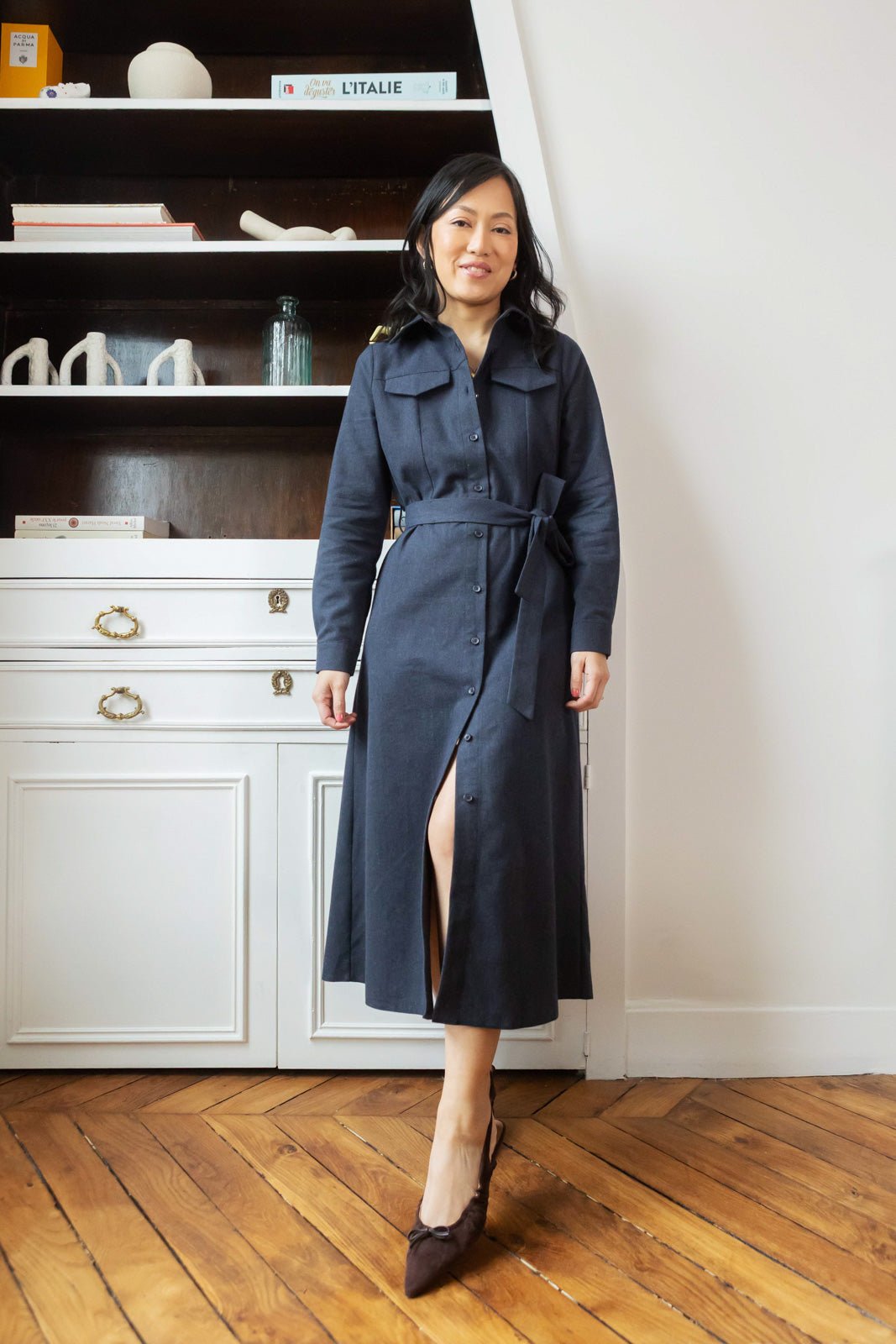 Maria Dress - Navy Blue - Petite So What