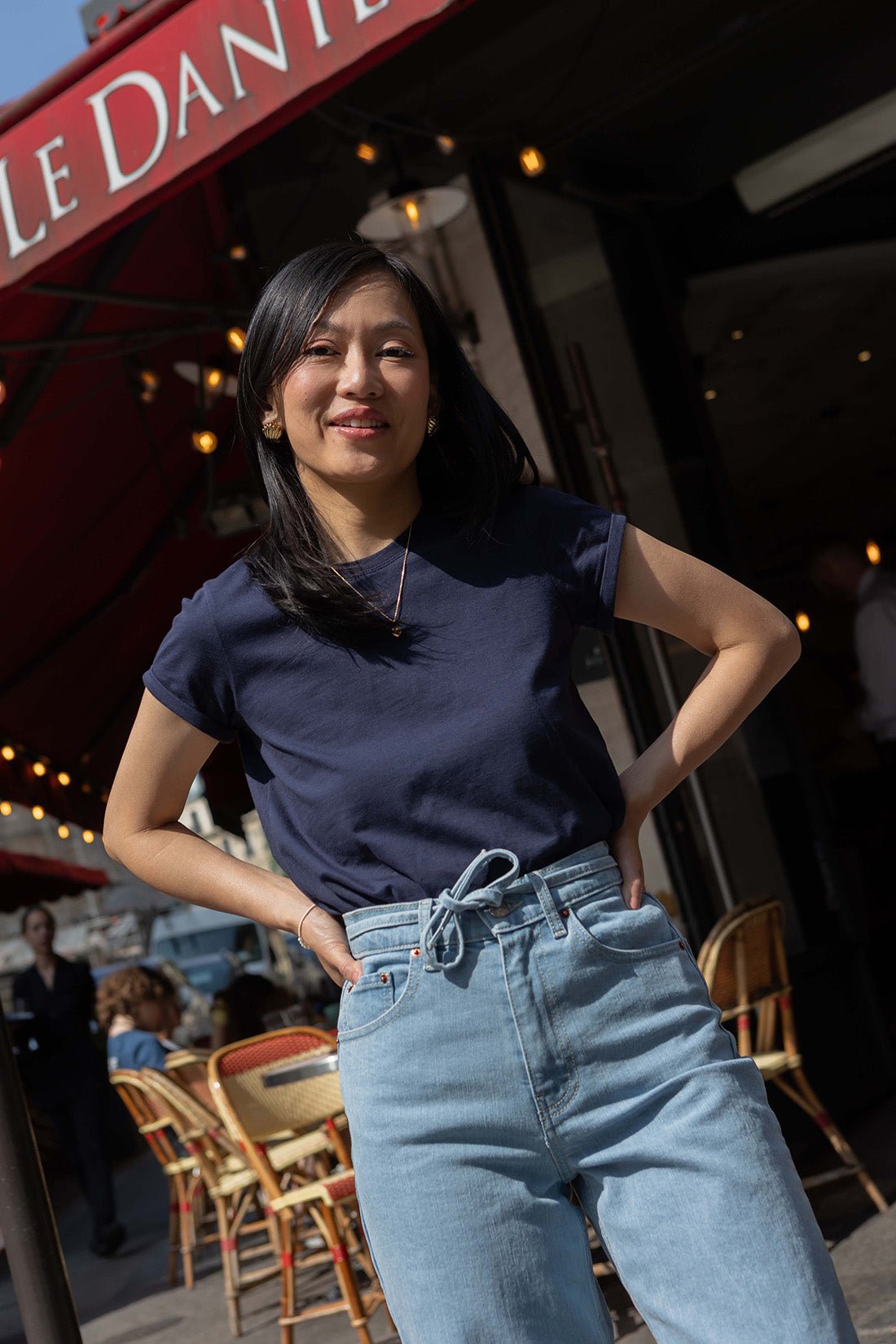 Tee - shirt Norah - navy - Petite and So What