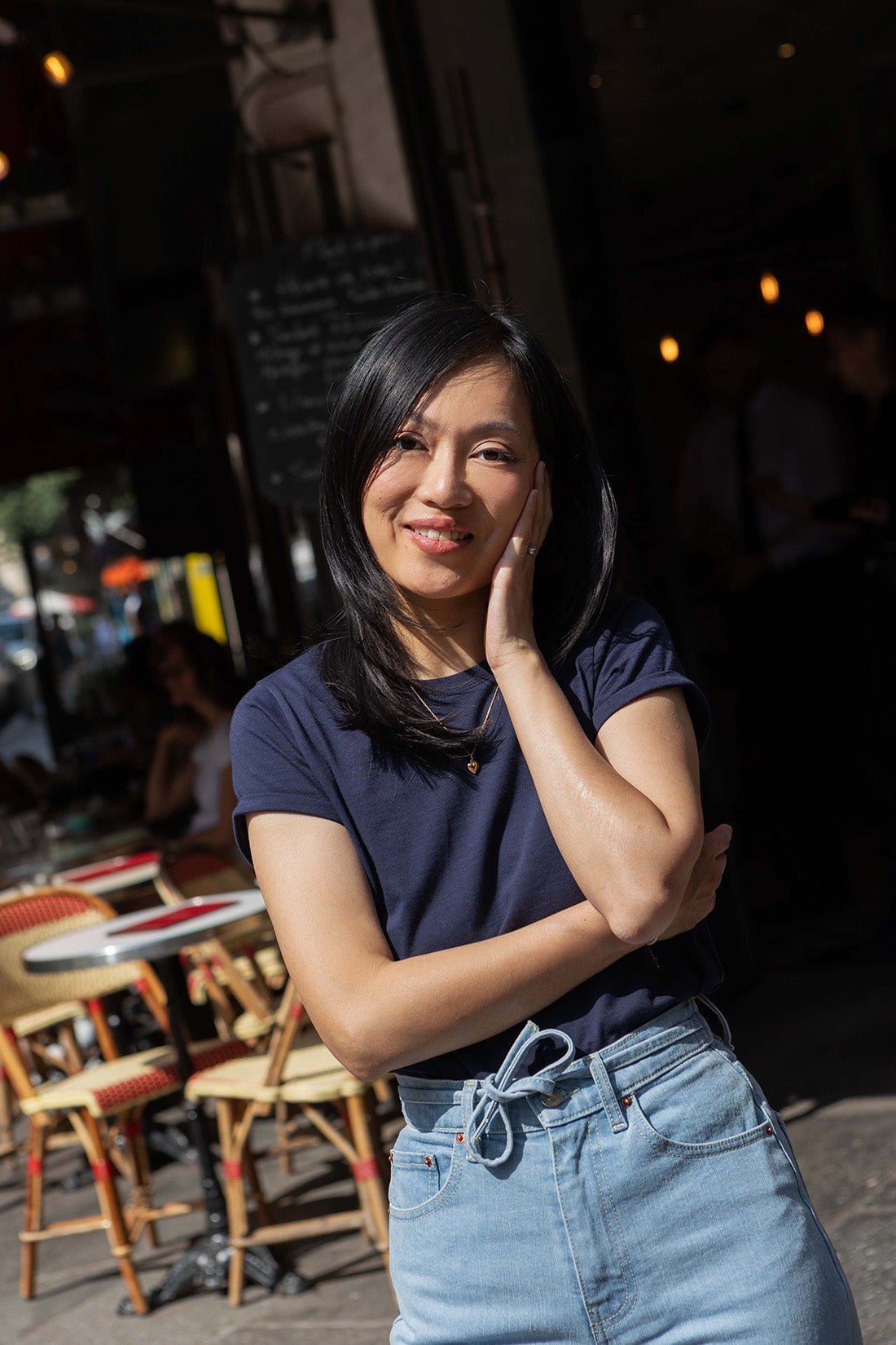 Tee - shirt Norah - navy - Petite and So What