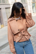 Patricia trench coat - old rose - Petite and So What